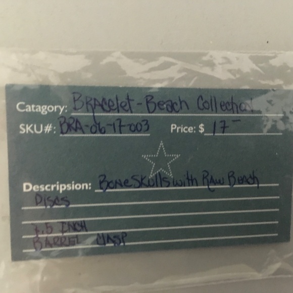 Bone skulls bracelets - Picture 5 of 6